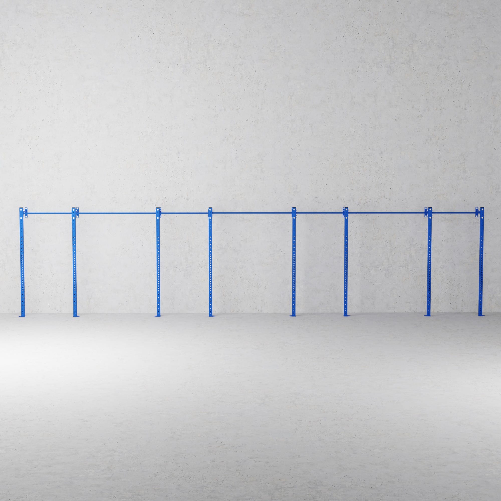 4 Bay Wall Mounted Blue 2