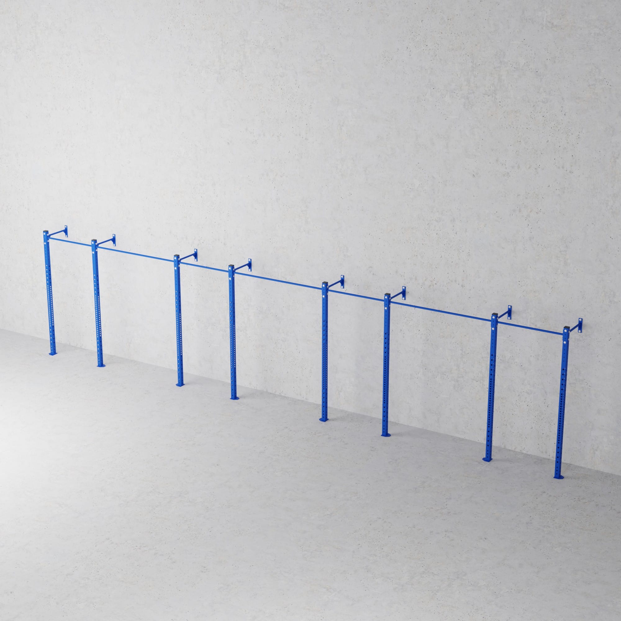 4 Bay Wall Mounted Blue 3