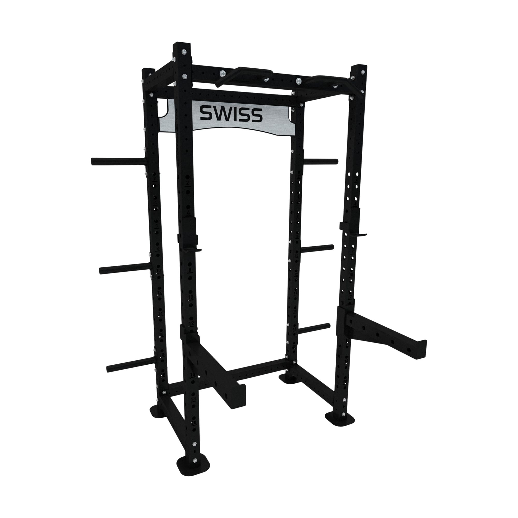 Swiss Half Rack Black