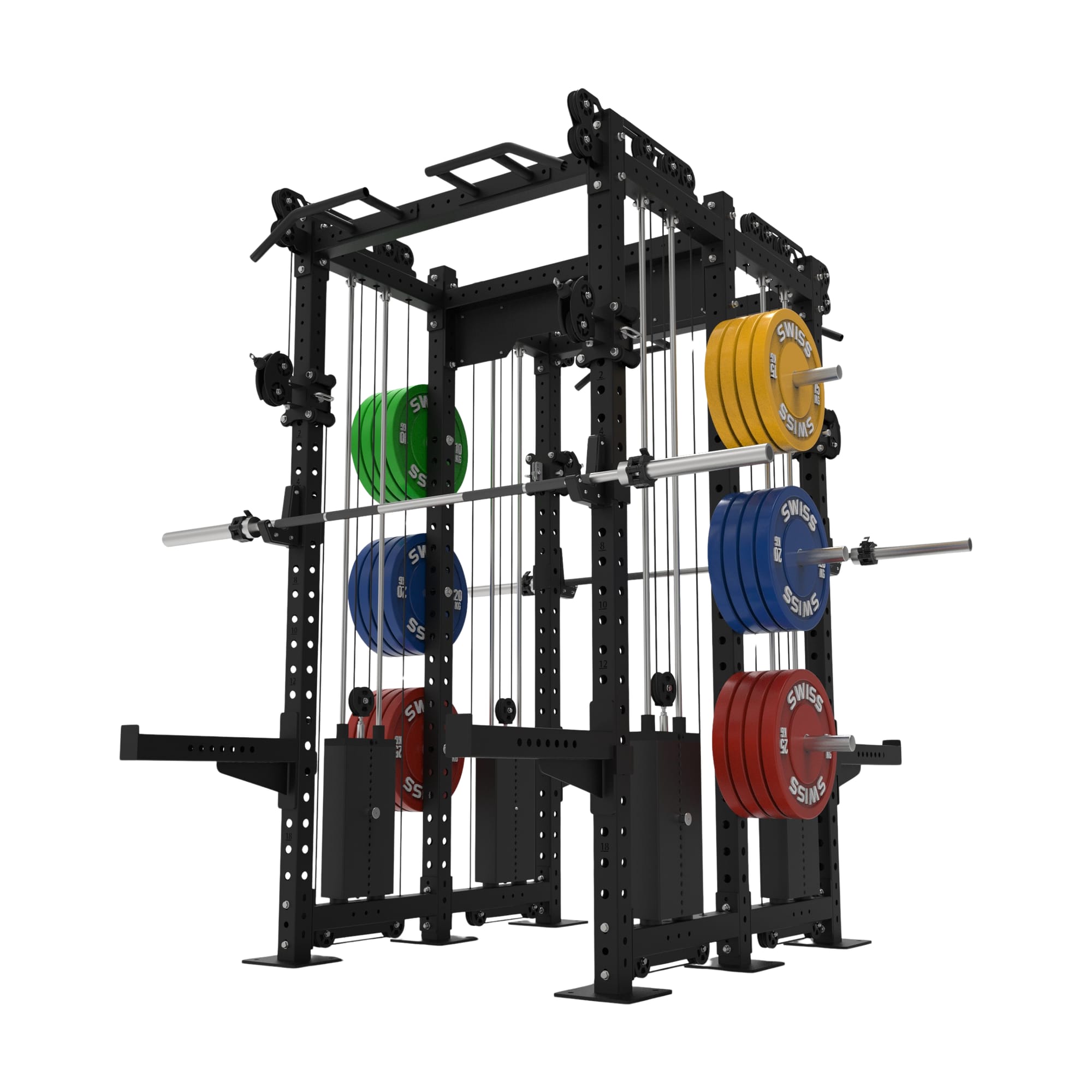 Swiss Stacked Double Half Rack 3