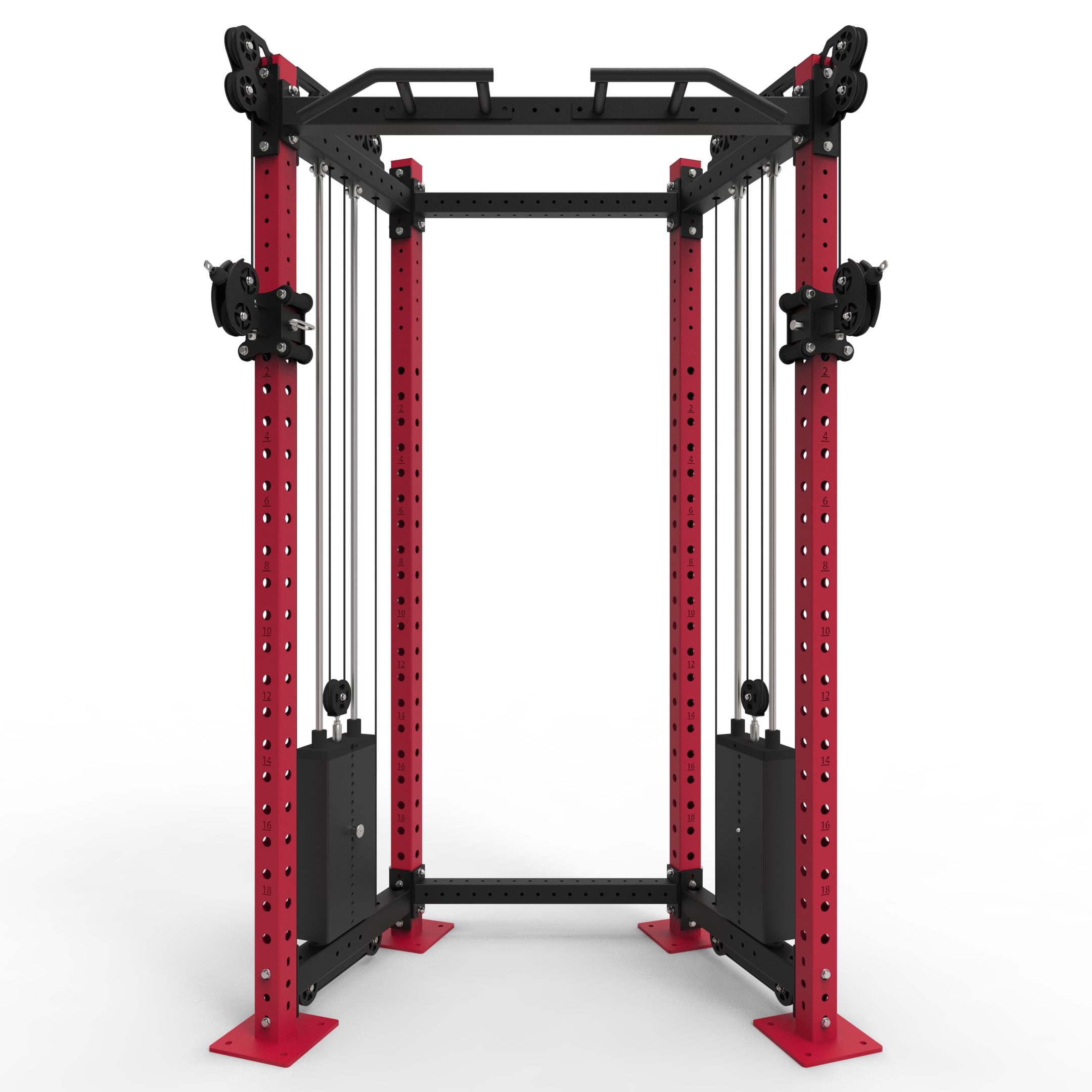 Swiss 1 Angled Rack Red.1152