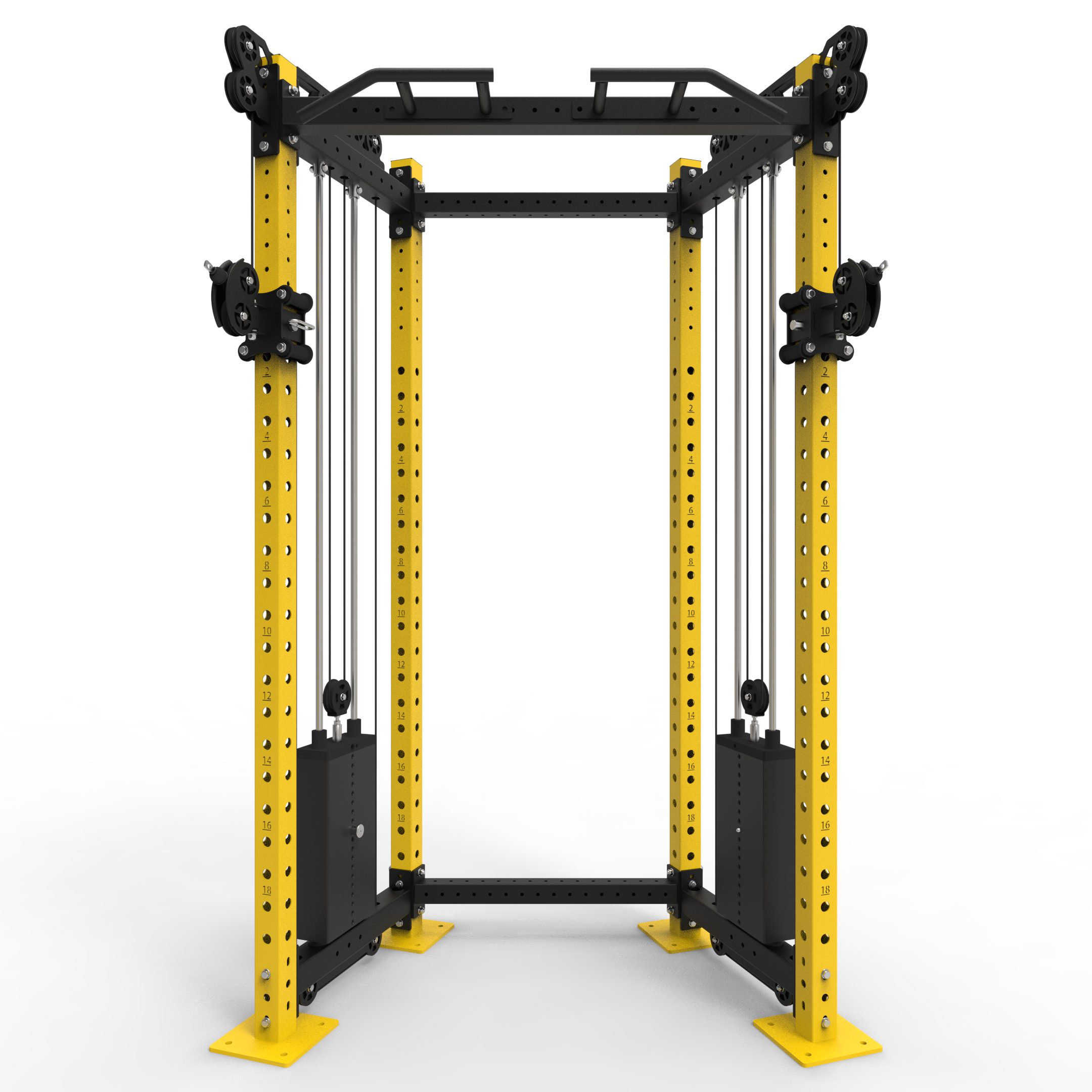 Swiss 1 Angled Rack Yellow.1158