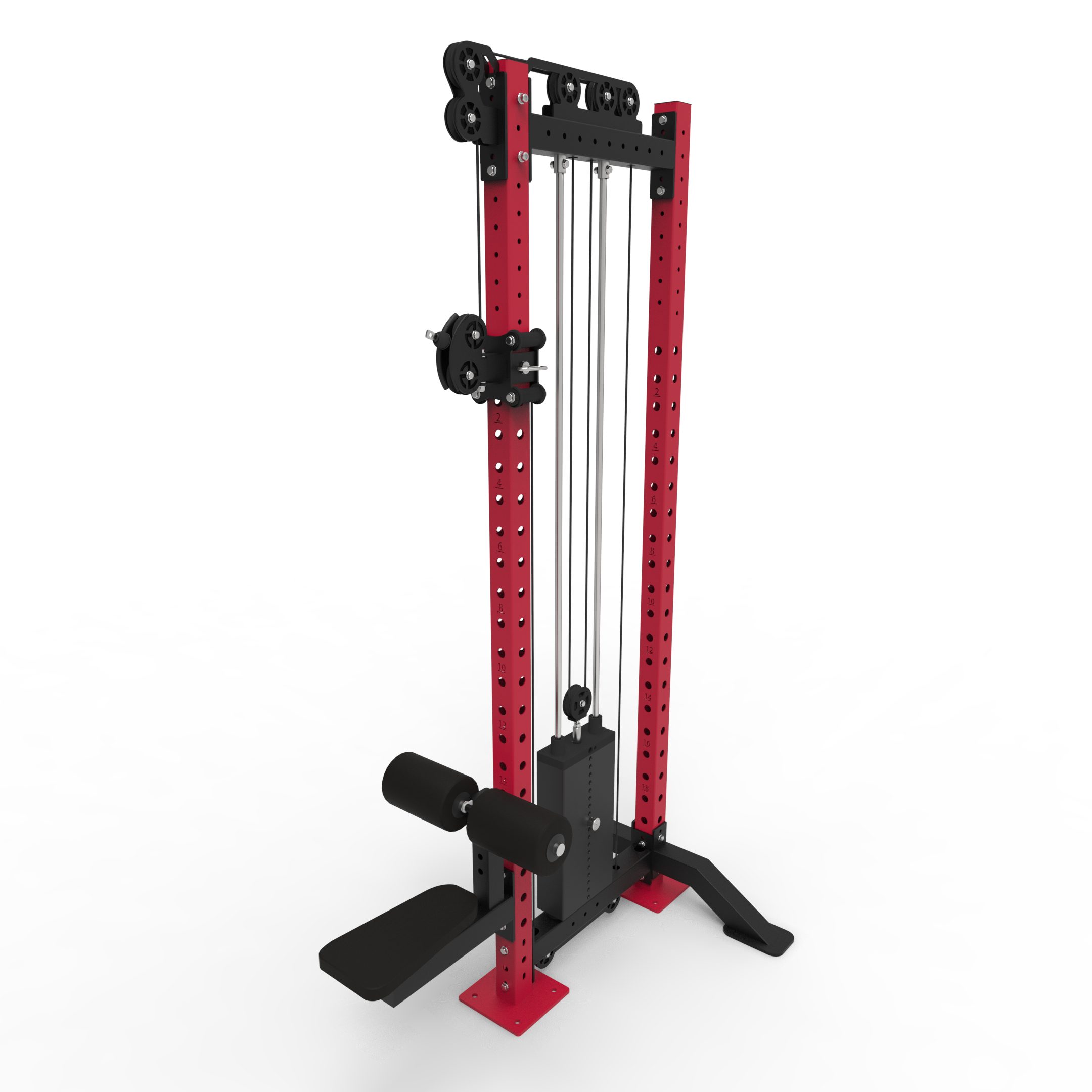 Swiss 1 Cable Fm Seat Red.1057
