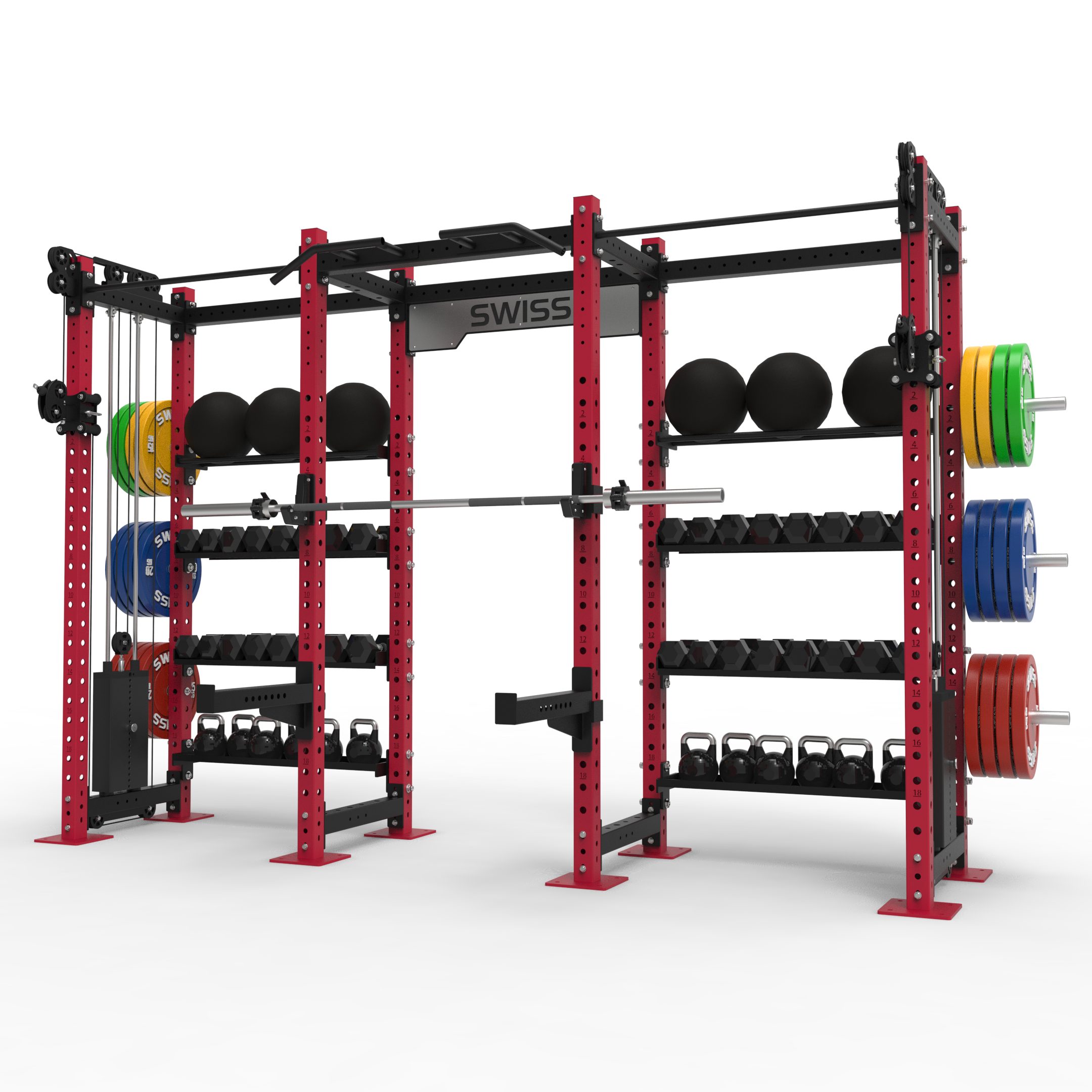 Swiss 1 Double Side Storage Alt Red.1236