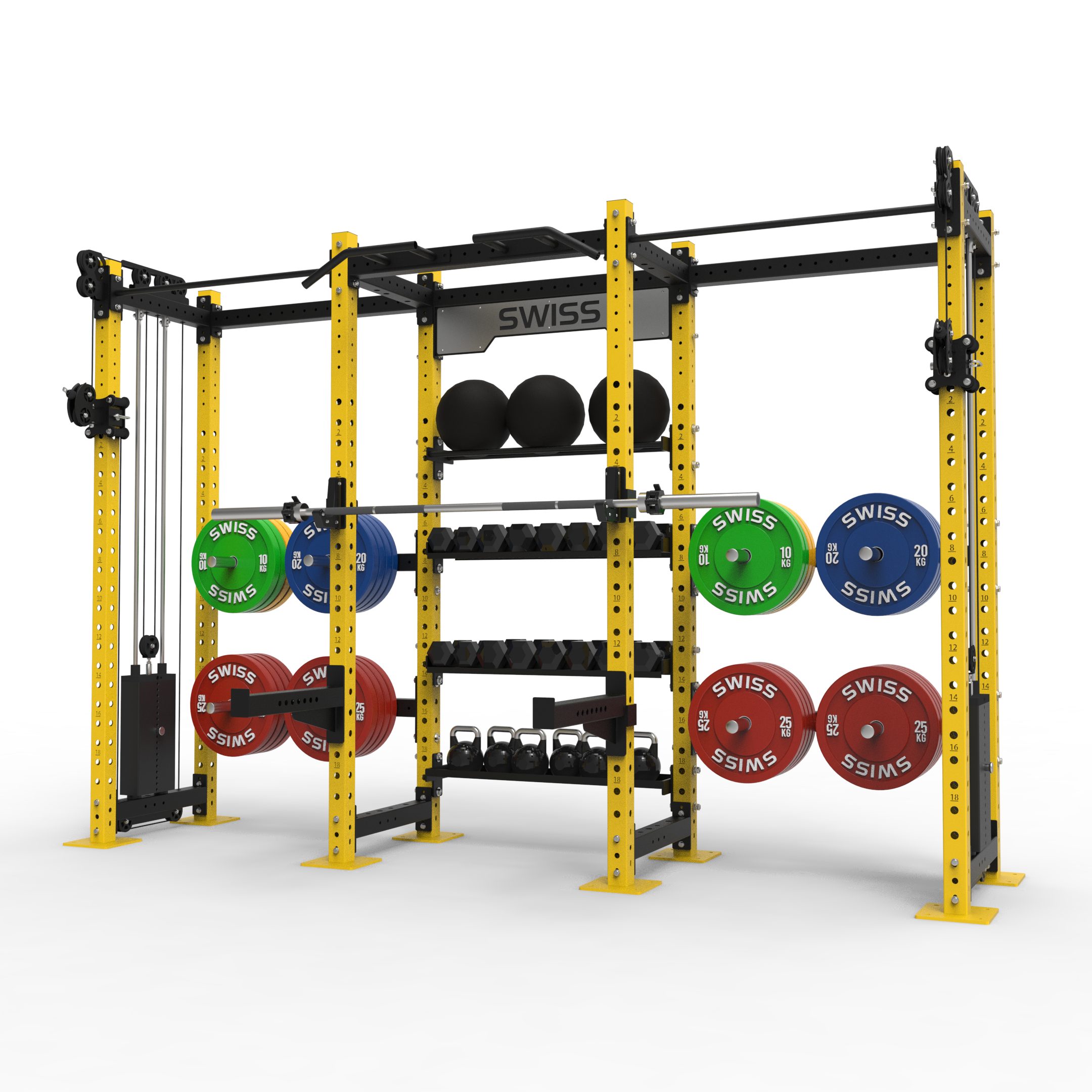 Swiss 1 Double Side Storage Yellow.858