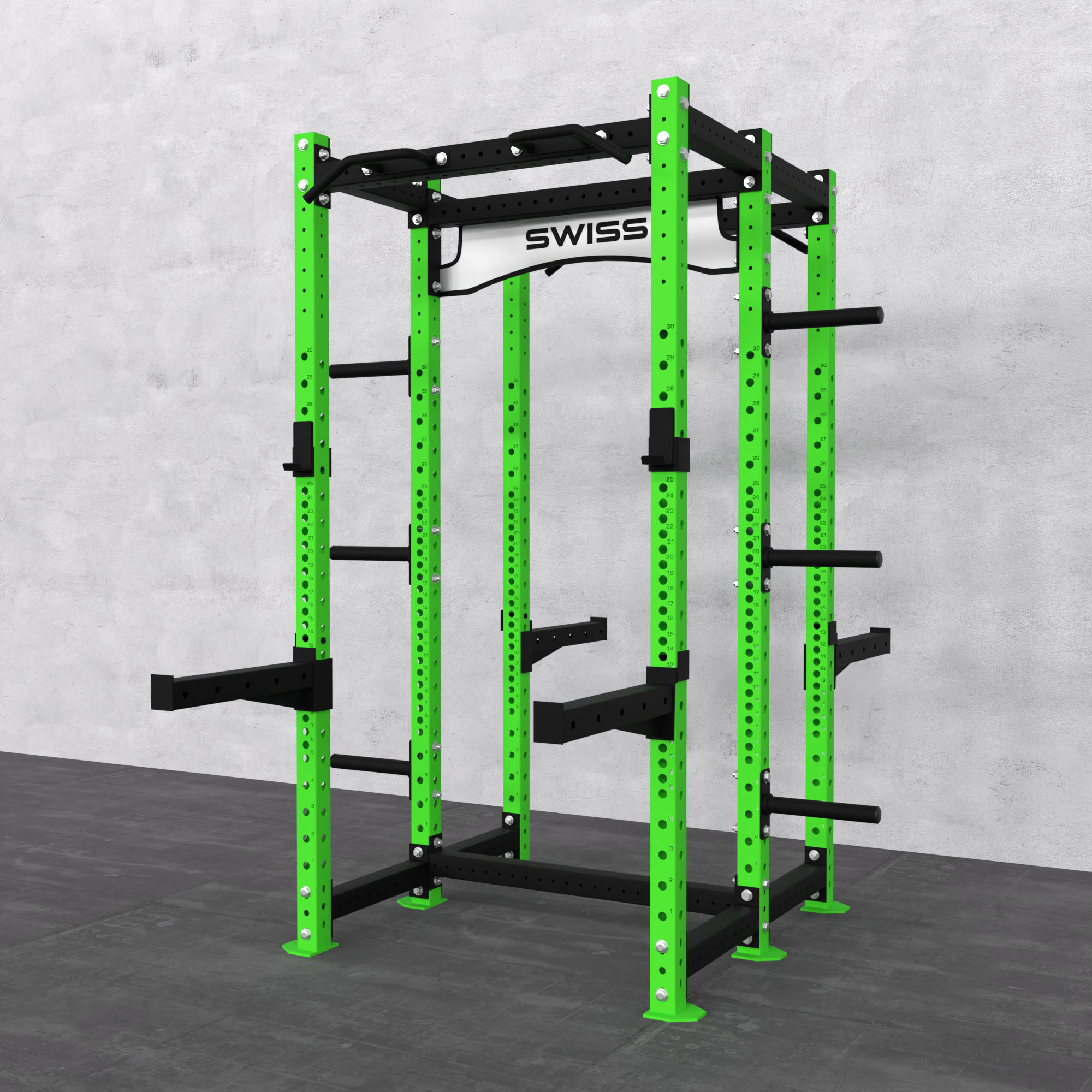 Double Half Rack Green