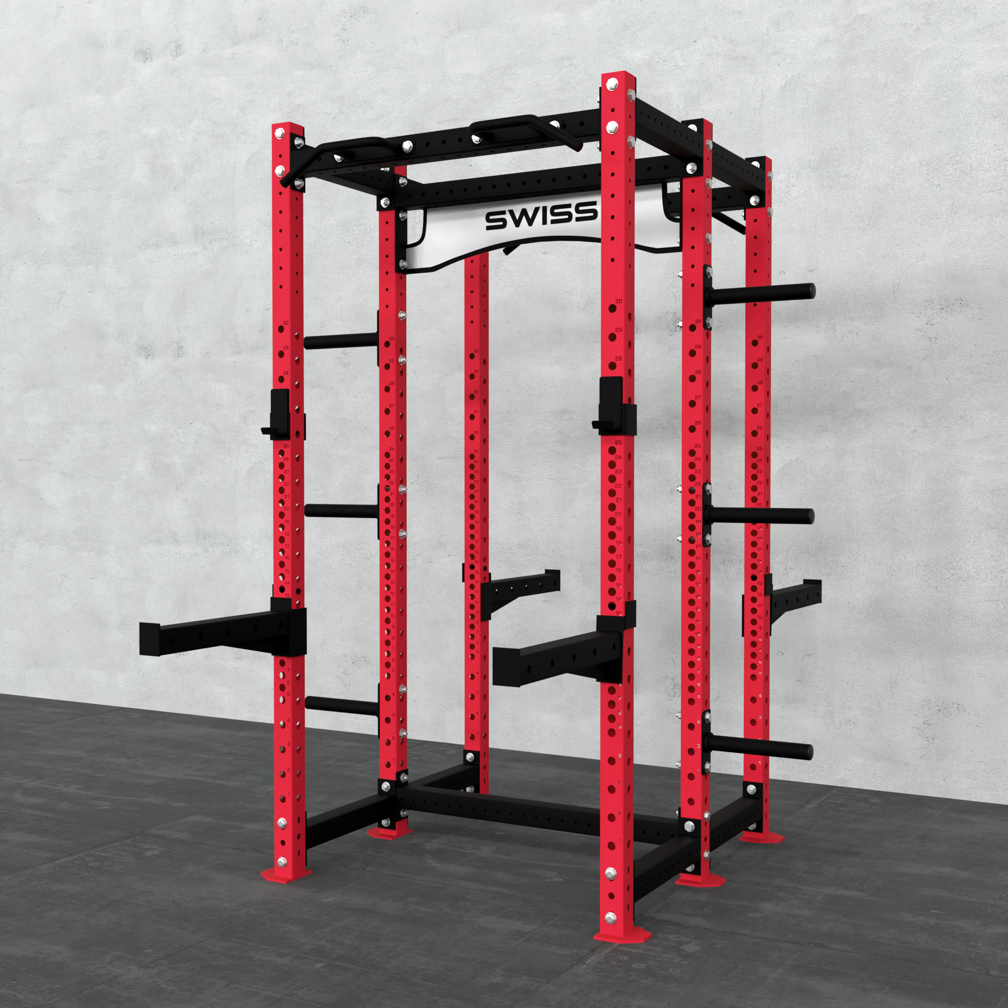 Double Half Rack Red