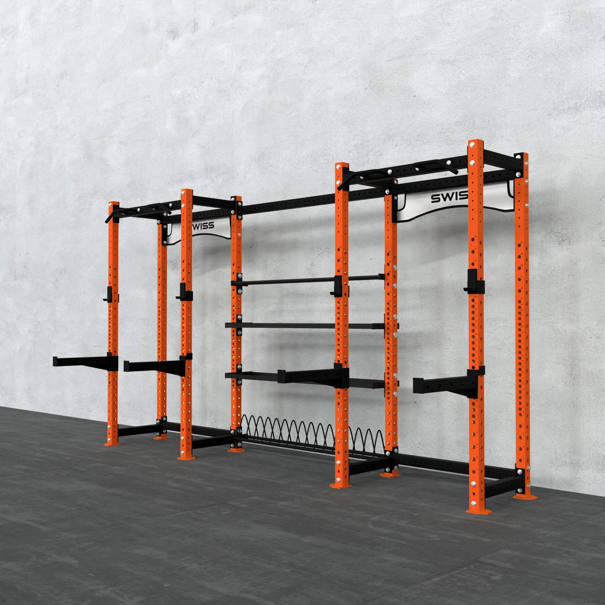 Half Rack Connect Orange