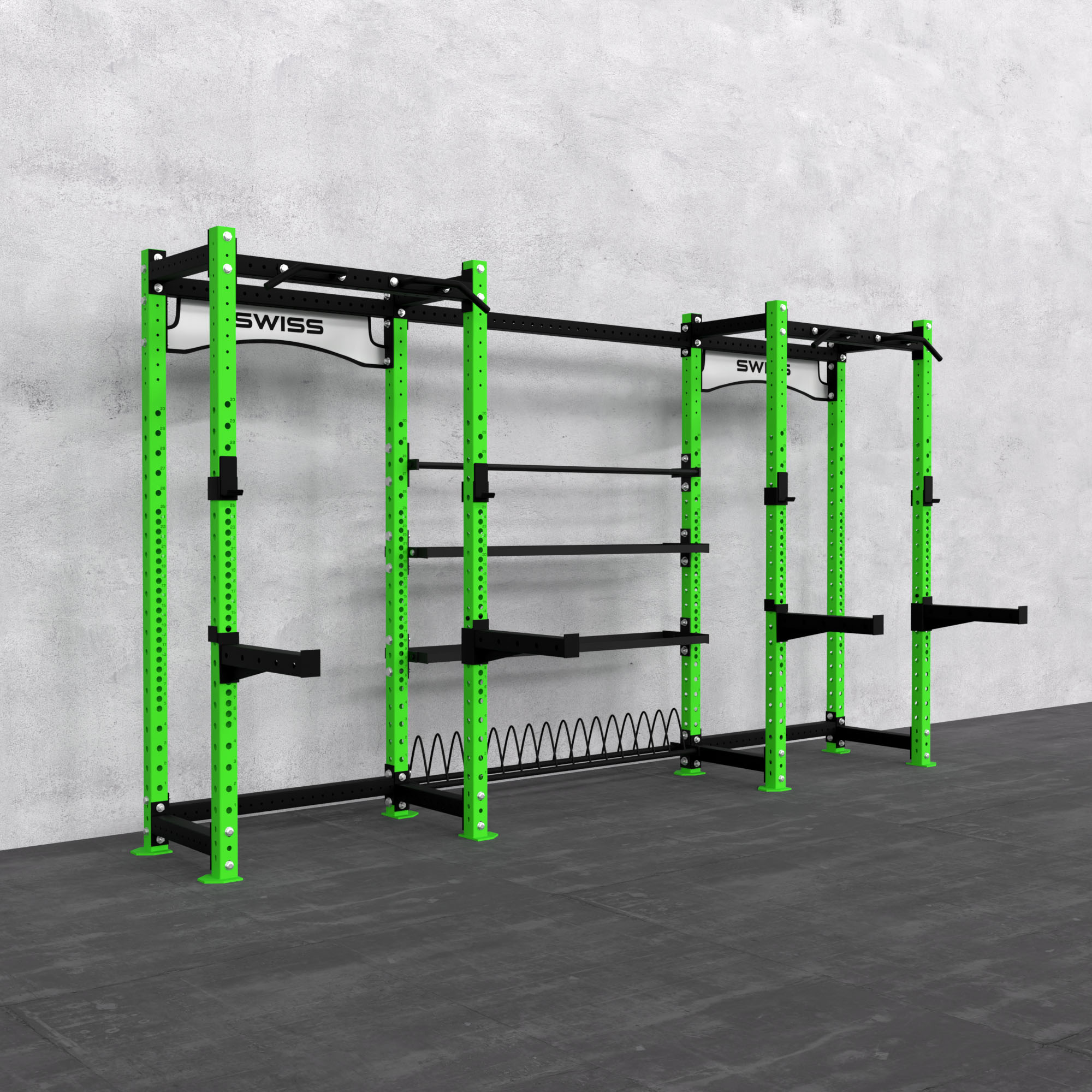 Half Rack Connect Green3
