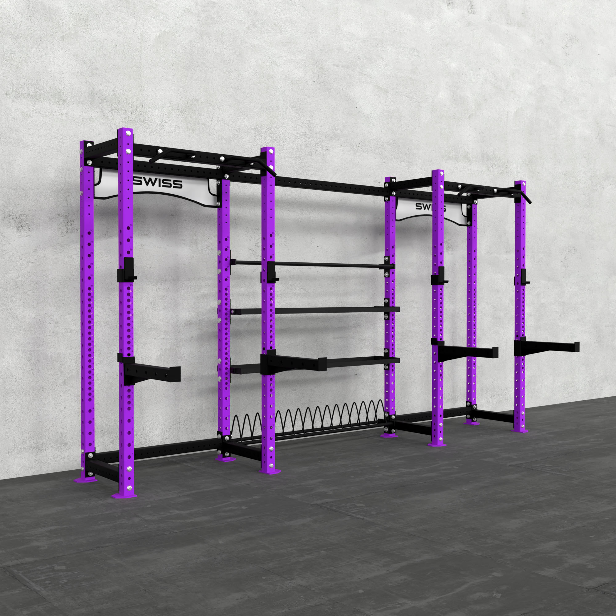 Half Rack Connect Purple 3