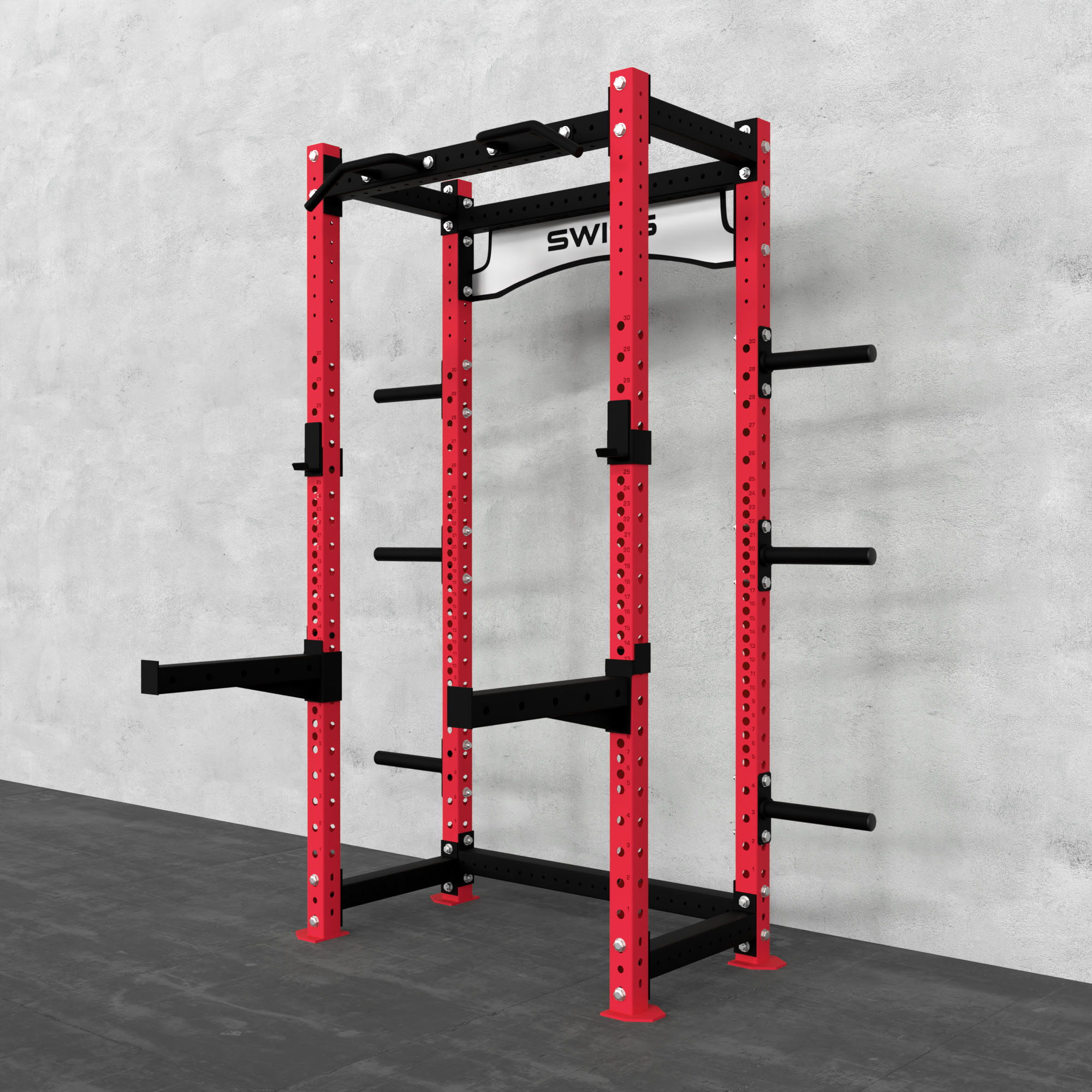 Half Rack Red1