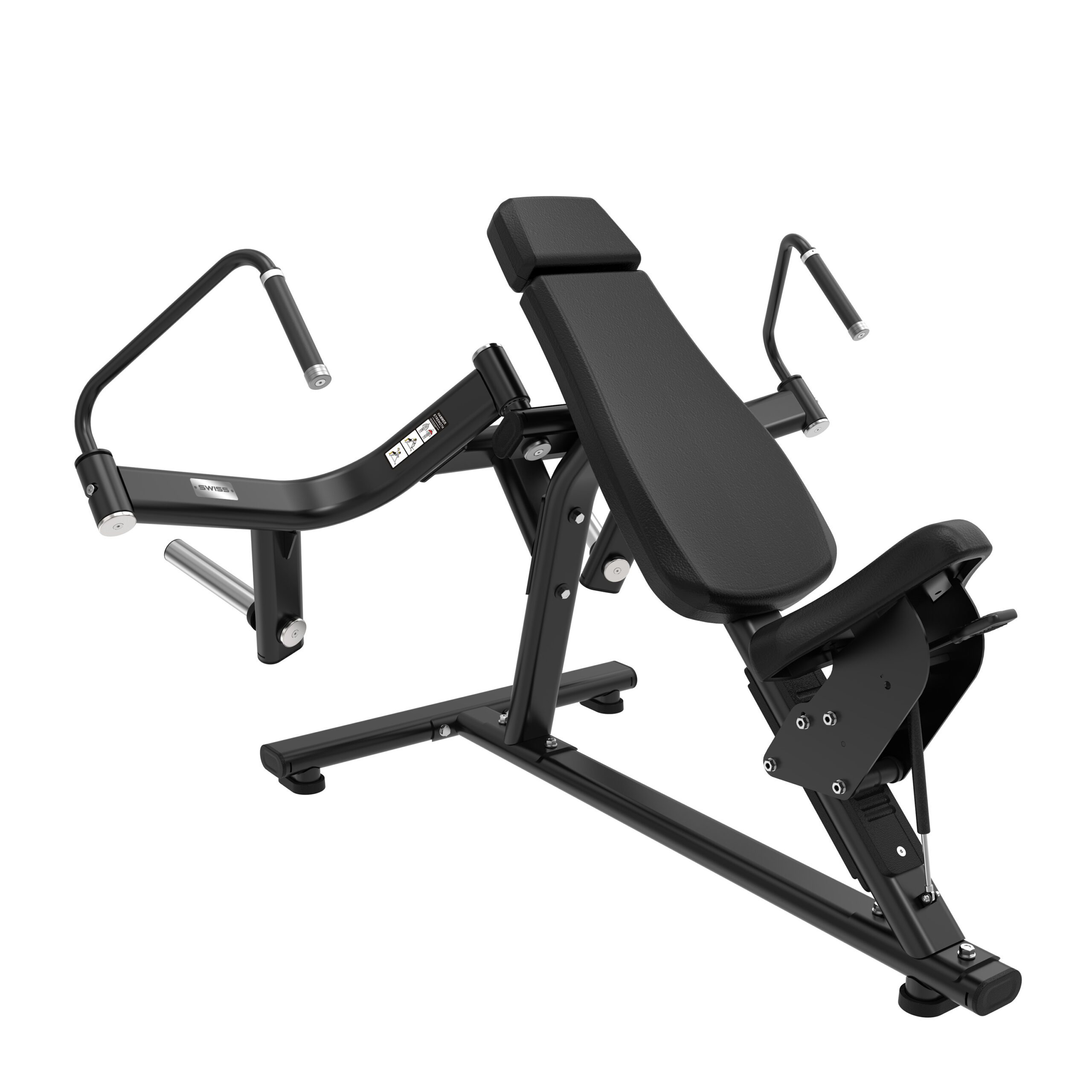 Swiss Plate Loaded Incline Pec Fly