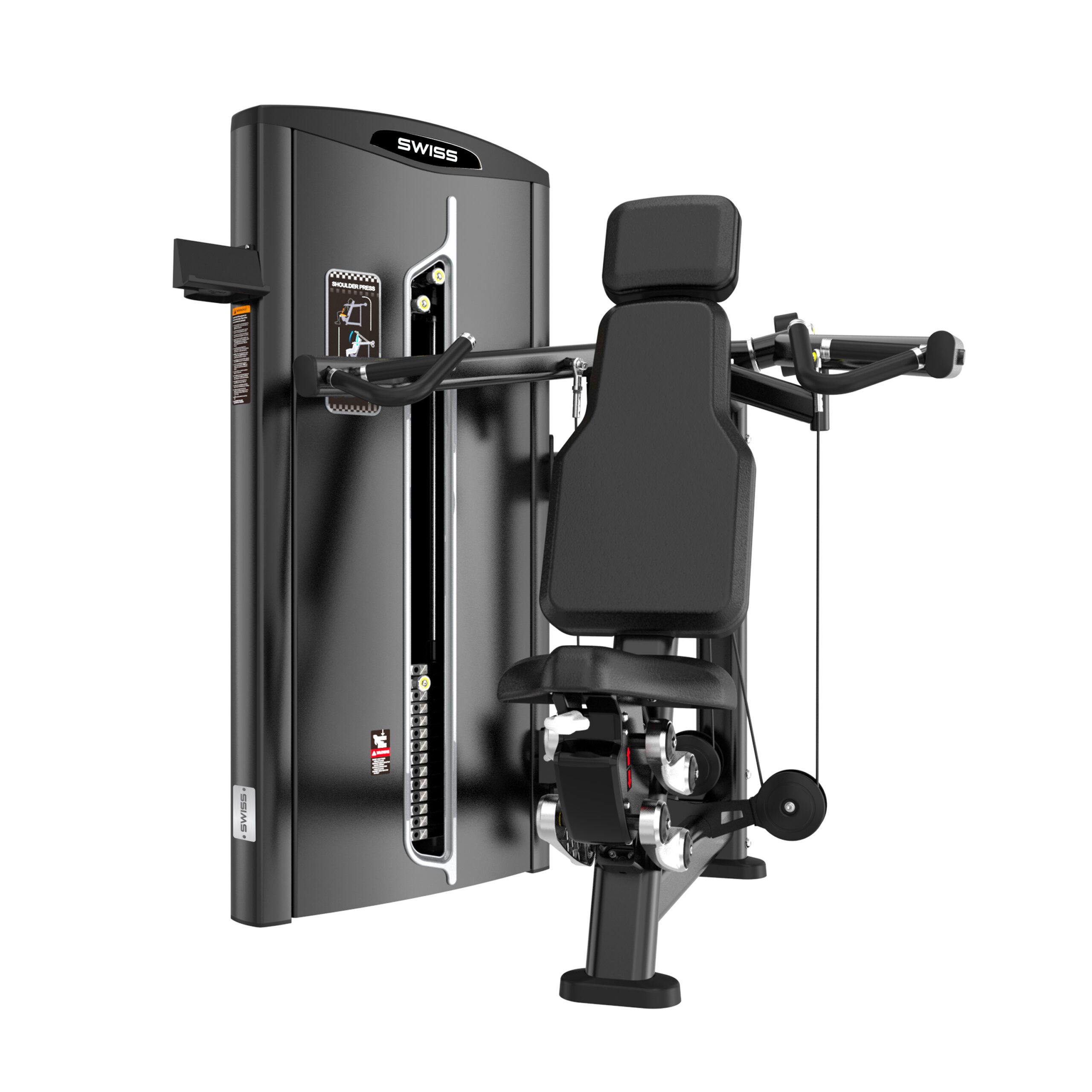 Swiss Shoulder Press